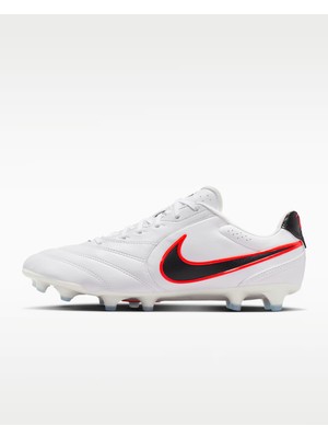 Nike HQ3158 Tiempo Ligera Pro Fg Krampon Beyaz-Kırmızı