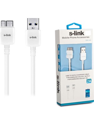 Powermaster S-Link SMG-495 Note 3-S5 Data Şarj Kablosu