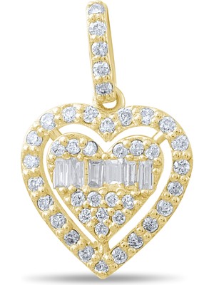 Lial Diamond Paylaş   0.86 Karat Pırlanta Rhodolite Kolye, Doğal Pırlanta, Sertifikalı Mücevher