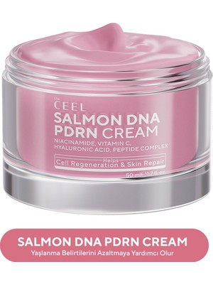 The Ceel Somon Dna Pdrn Onarıcı Yüz Kremi – Seramid & Peptit Kompleksi 50 ml