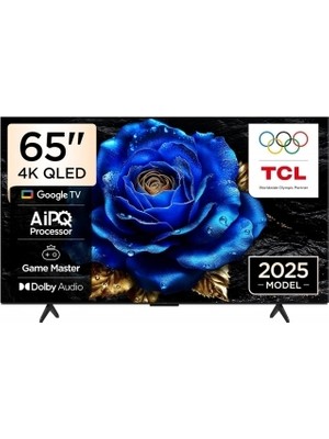 TCL 65T61C 65'' 165 Ekran Uydu Alıcılı 4K Ultra HD Google Smart QLED TV