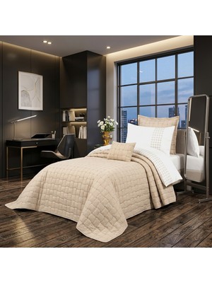 Goldroom Home Altınay Tek Kişilik Kraş Yatak Örtüsü