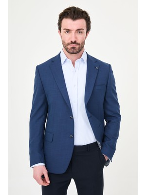 MCR Düz Slim Fit Mono Yaka Erkek Ceket