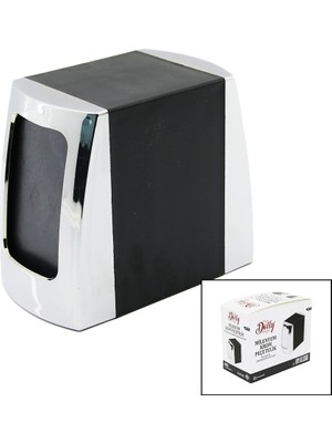 Kont Milenyum Krom Çift Taraflı Yaylı Peçetelik (5067)