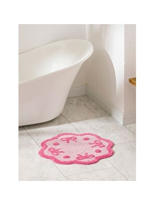 LC Waikiki Karışık Fiyonk Baskılı Banyo Paspası 60X60 cm