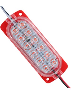 Powermaster Parlak Yanıp Sönen 24 Volt 1.2 Watt Kırmızı 2835 Modül LED