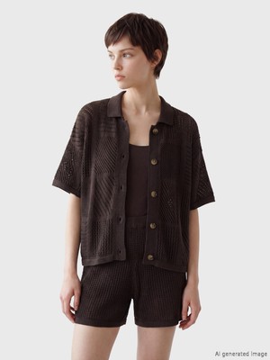 Soulife Ajurlu Kadın Gömlek