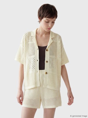 Soulife Ajurlu Kadın Gömlek