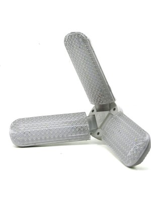 Kont 3 Kollu Pervane Modeli Beyaz LED Lamba Ampul 24W - E27 (5067)