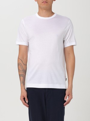 Boss Erkek Regular Fit Yuvarlak Yakalı Kısa Kollu Basic Beyaz T-Shirt 50513674-100
