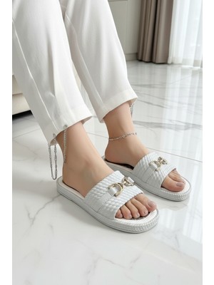 Moda Fırsat Kadın Günlük Terlik Deniz Plaj Tatil  Ev Misafir Dışarı Terliği