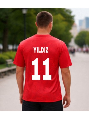 Bite Nose Türkiye Yıldız 11 Numara Yetişkin 2026/28 Milli Takım Forma T-Shirt Özel Tasarım Yeni Sezon