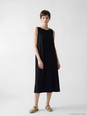 Soulife Bisiklet Yaka Elbise