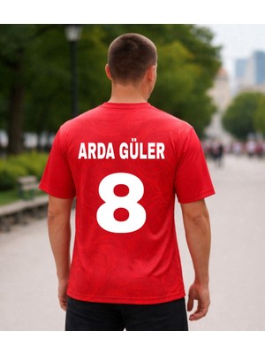 Bite Nose Türkiye Arda Güler 8 Numara Yetişkin 2026/28 Milli Takım Forma T-Shirt Özel Tasarım Yeni Sezon
