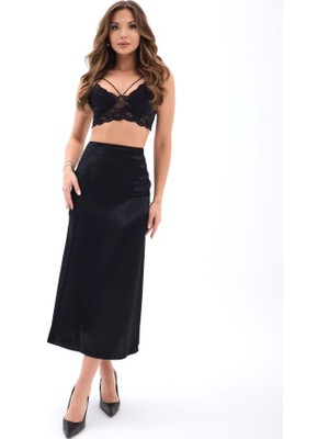 Amorluxe 6986 Etek-Siyah