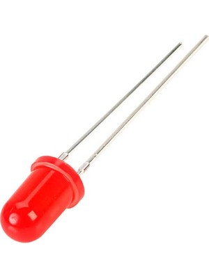 Powermaster LED Kırmızı 5 mm Mercekli