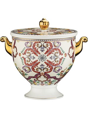 LuckyArt Velora Bone 17 cm Kulplu Kavanoz