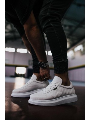 Esranın Dünyası Yüksek Taban Günlük Ayakkabı Beyaz