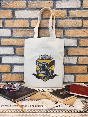 Sihir Dükkanı Hufflepuff Bez Çanta