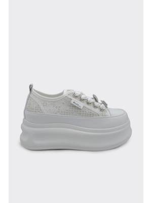 Derinet Yüksek Taban Kadın Sneaker