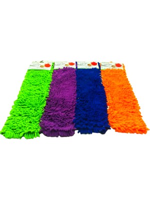 İlanib Ticaret 60CM.YEDEK Mikrofiber Renkli Makarna Mop (5567)