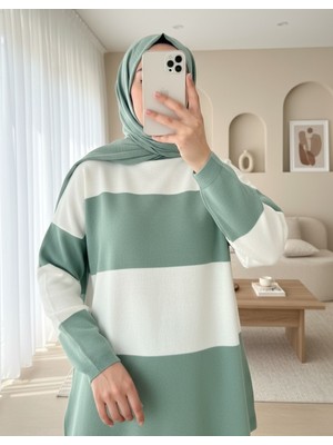Moda Morfo Yarım Boğazlı Triko Takım  -Mint