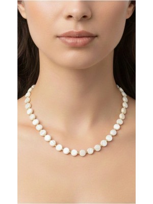 El Yapımı Doğal Taşı Bereket ve Nazar Kolyesi