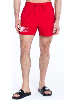 New Balance Lifestyle Men's Swim Shorts Erkek Deniz Şortu Kırmızı