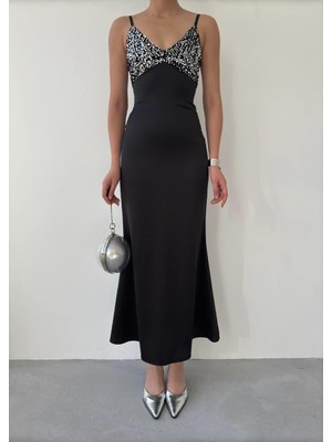 Amorluxe Shany Ip Askılı Elbise