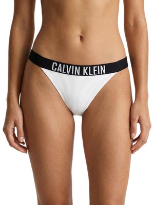 Calvin Klein Kadın Beyaz Tanga Bikini Altı LV00Q61213