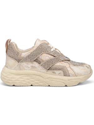 Tergan Dore Deri-Tekstil Kadın Sneaker - K25I1AY67902-E57