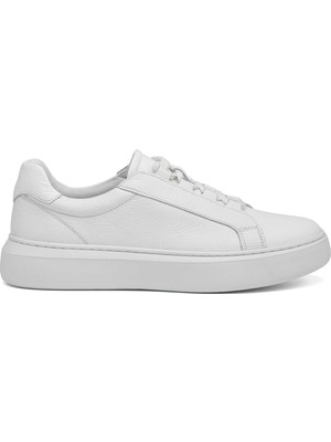 Tergan Beyaz Hakiki Deri Erkek Sneaker - E26I1AY57737-B69
