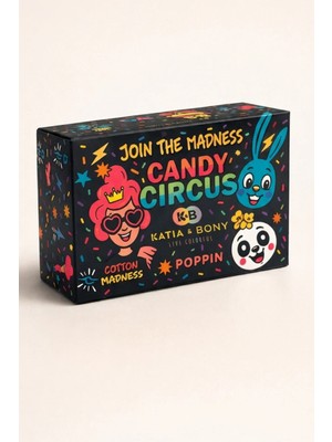 Katia & Bony Candy Desenli Unisex Hediye Kutusu Seti