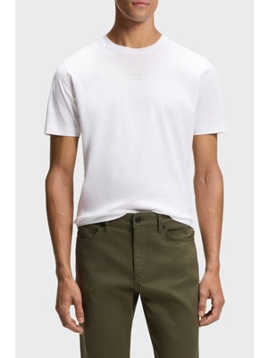 Boss Pamuklu Sırt Baskılı Regular Fit Bisiklet Yaka T Shirt Erkek T Shirt 50561856 100