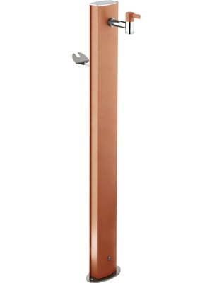 Colortap Totem Oval Bahçe Çeşmesi - Terracotta