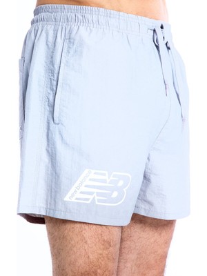 New Balance Lifestyle Men's Swim Shorts Erkek Deniz Şortu Bebe Mavisi