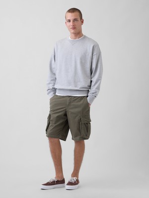 Gap Erkek Haki Relaxed Kargo Şortları