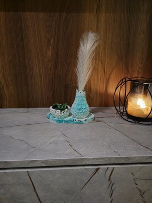 Varkal Camber Dekoratif Vazo Pampas Vazosu Lal Vazo Dekoratif Obje Vazo Pinterest Vazo