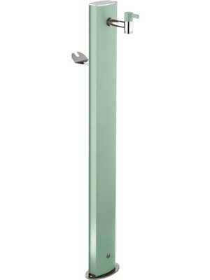 Colortap Totem Oval Bahçe Çeşmesi - Pastel Yeşil