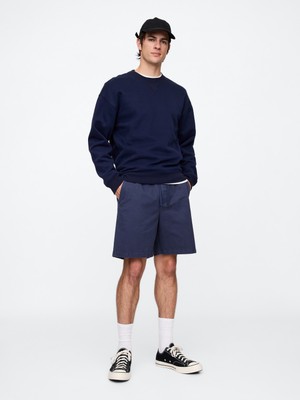 Gap Erkek Lacivert 7" Essential Pull-On Khaki Şort