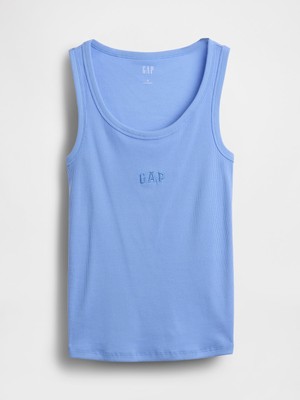 Gap Kadın Açık Mavi Arch Logo Fitilli Atlet