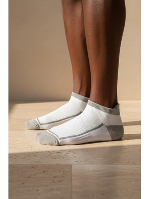 Bony Socks Erkek Gri Çizgili Step Çorap
