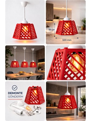 Ecostar Foldinglife Tekli Sarkıt Avize Fold-Ah-Krm