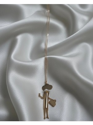 Modern Figür Detaylı Kolye