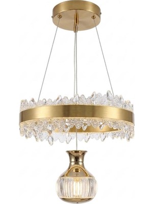 Eray Aydınlatma 6013-300 Tek Toplu Sarı LED Avize