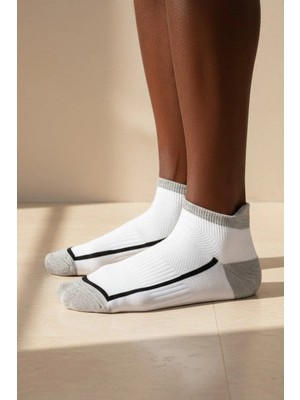 Bony Socks Erkek Siyah Çizgili Step Çorap