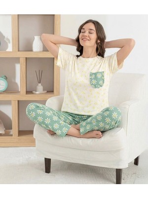 OREİRO Oreiro %100 pamuklu kadın pijama takımı