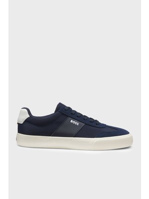 Boss Logolu Süet Sneaker Ayakkabı Erkek Ayakkabı 50563847 401