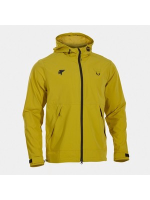 Joma Explorer Jacket Erkek Sarı Kapüşonlu Yağmurluk Ceket
