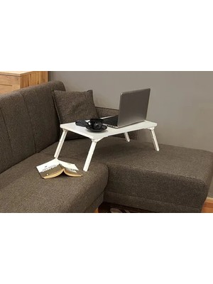 Vivense Gusto Home Offıce Laptop Sehpası, Beyaz